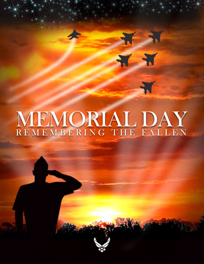 USAF graphic missing man formation. Wayne Brinkle