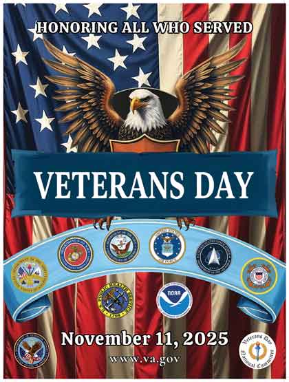Veterans Day 2025 Poster